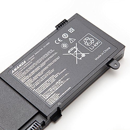 Reemplazo de Batería A AMANDA C41-N550 para Laptop ASUS N550 15V 4000mAh/59Wh