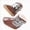 Silver, variant on Booties for Baby & Toddler Cowboy Cowgirl Boots Infant Western Boots Toddler Boys Girls Round Toe Riding Mid Calf Boots Size 12-15 Months