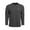 Charcoal, variant on VORTEX Adult Male Front Country Thermal Pullover, Color: Charcoal, Size: XL