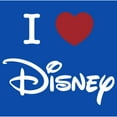 thumbnail image 2 of Boy's Disney I Heart Logo  Graphic Tee Royal Blue Small, 2 of 5