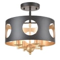 thumbnail image 3 of Crystorama Lighting - Four Light Ceiling Mount - Ceiling Mount - Odelle - Four, 3 of 6