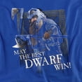 thumbnail image 2 of Lord of The Rings The Best Dwarf Women's T Shirt, Royal, 2X-Large, 2 of 6