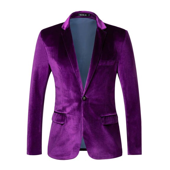 ANINEO Fall Jacket Blazers Winter Men Casual Slim Fit Thin Suit Coats Small Suit Dress Long Sleeve Solid Color Stylish Male Outwear