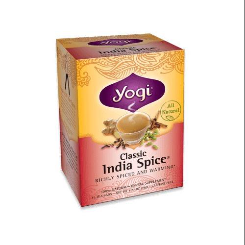 Classic Indian Spice Tea Organic Yogi Teas 16 Bag