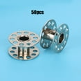thumbnail image 4 of Sewing Machine Spool,50Pcs Sewing Machine Bobbin Sewing Machine Bobbin Plastic Bobbin Optimized for Excellence, 4 of 8
