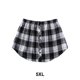 thumbnail image 4 of Extensores de camisa Minnieouse enaguas desmontables dobladillo de moda cuadros blancos y negros 5XL, 4 of 6