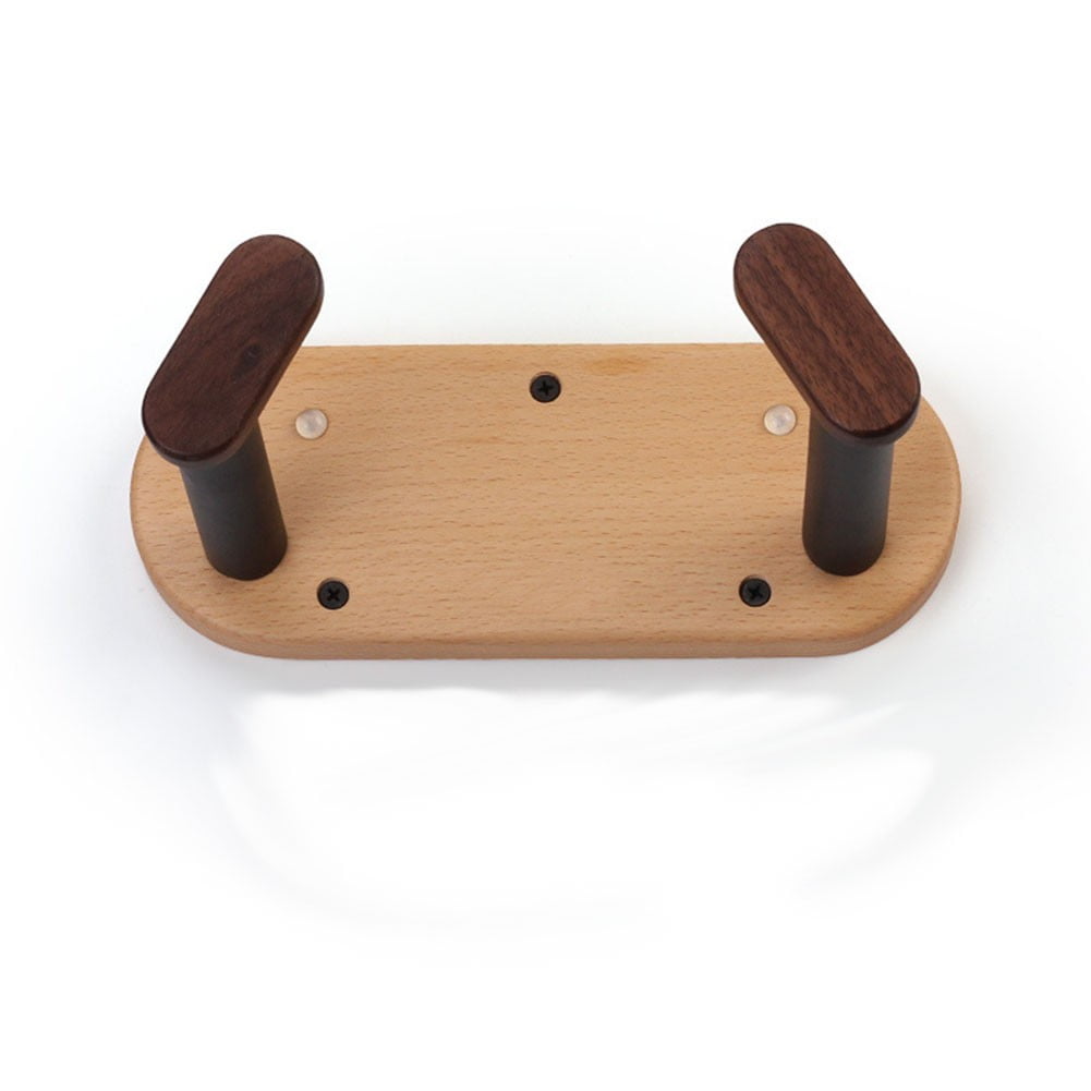 chengsi Wall Mount Guitar Hanger Hook Solid Beech Guitar Holder For Bass Ukulele Violin
