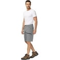 thumbnail image 5 of Tyhengta Mens Hiking Cargo Shorts Quick-Dry Outdoor Golf Short Fishing Short for Men with Multipocket Darkgrey XXL, 5 of 7