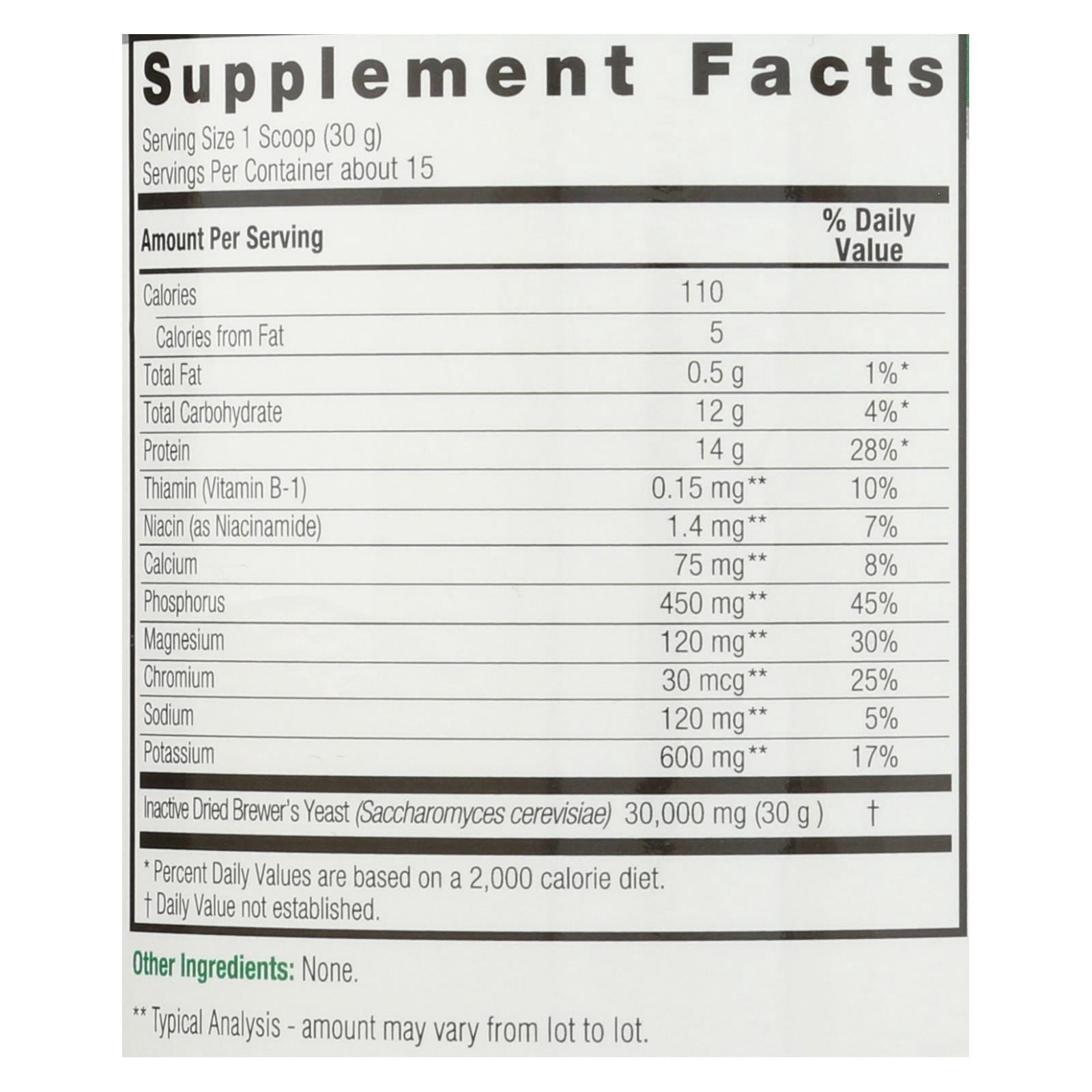 Brewers Yeast 16oz