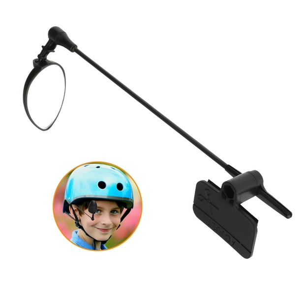 TSV Bike Helmet Mirror, 360 Degree Adjustable Bicycle Rear View Mirror