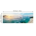 thumbnail image 3 of 1pc Canvas Painting, Nature Landscape Painting Wall Art Decor, For Living Room Wall Decor, Bedroom Wall Decor Office Kitchen Decor, No Frame,19.68inch*59.05inch, 3 of 4