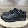 thumbnail image 1 of New Balance 409 Walking Shoes Black Leather Lace Up Mens Size 10.5 4E Extra Wide, 1 of 5