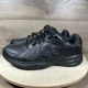 thumbnail image 1 of New Balance 409 Walking Shoes Black Leather Lace Up Mens Size 10.5 4E Extra Wide, 1 of 6