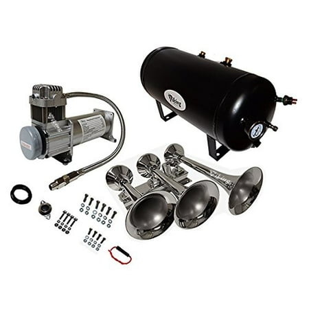 - Viking Horns V103C-6/311-1 Three Trumpet 200 PSI Train Air Horn Kit