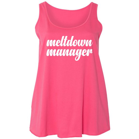 Meltdown Manager Womens Tank Top