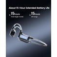 thumbnail image 4 of Restored mojawa Purra Swim Bone Conduction Swimming Headphones, Open-Ear Bluetooth Headphones with Mic, 32GB MP3 Player, IP68 Waterproof Sport Earbuds, Deep Bass, Secure Fit for Running, Cycling (Refurbished), 4 of 7