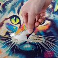 thumbnail image 4 of Colorful Painted Cat Jigsaw Puzzles 1000 PiecesPuzzles for Adults Family Game Intellective Toys Wall Art Work for Educational Gift Home Decor, 4 of 7