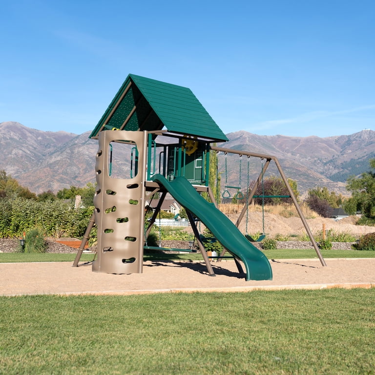 Lifetime, Kid's Big Stuff Metal Swing Set, 91069, Outdoor