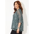 thumbnail image 3 of Catherines Women's Plus Size Allover Lace Blouse, 3 of 6