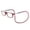 Red, variant on LQCrafK NEW Magnetic Click Connect Reading Glasses Reader Folding Neck Hang Soft Rope