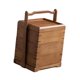 thumbnail image 5 of Caja de almacenamiento de alimentos con asa, cesta de Picnic práctica multifuncional, cesta de almacenamiento de alimentos de bambú para aperitivos, 135 cm x 115 cm x 20 cm, 5 of 8