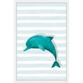 thumbnail image 3 of Marmont Hill "Dolphin" Framed Painting Print, 3 of 5