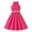 Hot Pink, variant on Zanarzt Girls Princess Dress Casual Girls Dress Sleeveless Casual Summer Outfit School Holiday Clothes Baby Toddler Dark Blue,8-9 Years