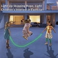 thumbnail image 5 of Jump Rope with LED Light, Length Adjustable, Portable Interesting for Workout Fitness Gift and Fun, 5 of 5