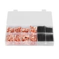 thumbnail image 1 of Ring Terminal,260Pcs Wire Lug Copper Wire Lug Terminal Copper Wire Lug Rapid Response, 1 of 8