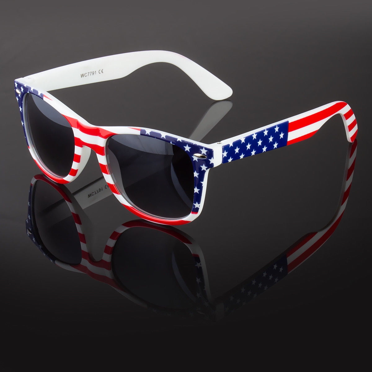 Patriotic Sunglasses American Flag USA Lens Star Stripe Classic Shades