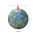 thumbnail image 5 of Blue Star Suncatcher Ornament Suncatcher, Blue Flowers Wall Hanging, Floral Light Catcher Decor, Gift For Girlfriend, Grandma Gift, 2025, Holiday 2025, Festive Home Accent,, 5 of 5