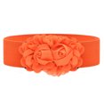 thumbnail image 2 of Women's Floral Elastic Dress With Decorative Floral Wide Waistband Men's Cowboy Belt Men's Western Leather Belts Belt Dress Medium Leather Gape Belt Adjustable Leather Belts for Men Mend Dress, 2 of 3
