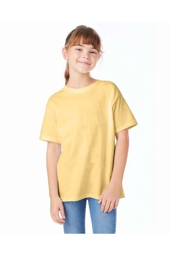 B31500122 Essential-T Youth T-Shirt, Athletic Gold - Extra Small