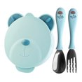 thumbnail image 2 of 1 Set of Baby Bowls First Stage Baby Bowl Cartoon Bear Infant Bowls Baby Feeding Bowl, 2 of 5