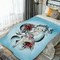 thumbnail image 3 of Betty Boop Sherpa Blanket Soft Fleece Plush Throw Blanket for Bed Sofa (Various Sizes), 3 of 7