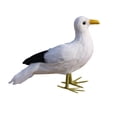 thumbnail image 3 of Estatuilla de pájaros de pie de gaviota artificial estatua de Animal para decoración Gaviota 1 Cola  Pájaro artificial, 3 of 4