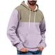 thumbnail image 1 of pstuiky camisa de manga larga para hombre, Sudadera con capucha y cordón ajustable para hombre, cómoda y a la moda. Tops de talla grande para hombre l, 1 of 4