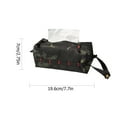 thumbnail image 6 of Tissue Box Waterproof Tissue Storage Bag for Camping (Black Camouflage), 6 of 7