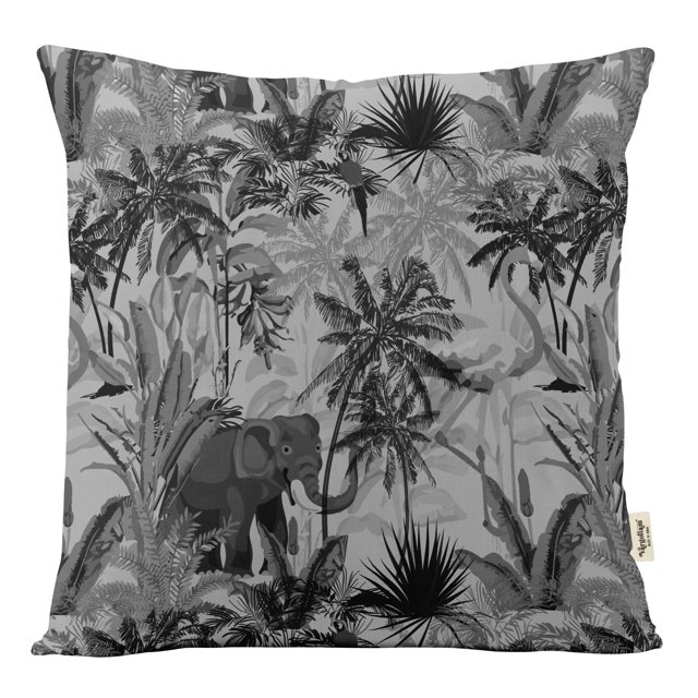 Vargottam Square Pillow Cover - Decorative Pillow Covers24x24 Inches,PrintedWhite & BlackThemePillowcase, DecorativeSquareCushionCovers