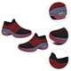 thumbnail image 3 of BRIGHTFUFU 1 par de zapatos deportivos de suela gruesa para mujer, zapatos con colchón de aire, zapatos transpirables, 3 of 7