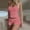 A Red, variant on PRINxy Women's Star Print 2-Piece Loungewear Set Spaghetti Strap Tank Tops and Shorts Lightweight Slim Fit Pajama Sets Beige XXL