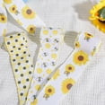 thumbnail image 5 of JoyMoreHome Bumble Bee Ribbons Bee Wired Edge Ribbon Honeybee Decorative Ribbons Yellow Craft Ribbons for Wrapping Floral Hanging Ornaments Home Decoration, 5 of 6
