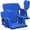 blue, variant on Anoncndin 2 Pack Backpack Reclining Stadium Seat with Armrests, 6 Adjustable Angle, Bleacher Chair with Padded Backpack Straps & Multiple Pockets for Outdoor Sports & Concerts,20"