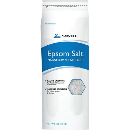 1PK Swan Epsom Salt, 4 Lb.