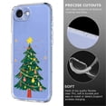 thumbnail image 7 of ELEHOLD Case for iPhone 16e/17e, Christmas Slim Shockproof Clear TPU Cover, Raised Edge Screen/Camera Protection,D, 7 of 7