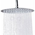 thumbnail image 1 of nipocaio Pommeau de Douche Pommeau de Douche Rond en Acier Inoxydable de 10 Pouces 304.25cm Ultra-Mince à Haute Pression Pommeau de Douche Anti-Calcaire Douche à Main, Chrome, 1 of 5