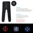 thumbnail image 2 of HURRISE Adjustable Heated Pad Heat Therapy Knee Wrap Brace, Relief Muscle Strain,Bone Hyperplasia and Rheumatoid, 2 of 8
