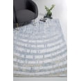 thumbnail image 4 of 2â€™ x 7â€™ Gray Distressed Steps Abstract Runner Rug, 4 of 5