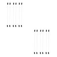 thumbnail image 2 of Baohd 3 Pairs Elastic Fish Line Nylon Hook Wire w/ for Hair Extensions Hairpieces Black S 2Set, 2 of 6