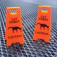 thumbnail image 1 of Cat Vomit Sign, Dog Vomit Sign, Funny Cat Signs Decor, Yard Warning Sign, 1 of 5